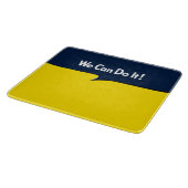 我々はそれを行うことができるロージーの見出し カッティングボード (角)