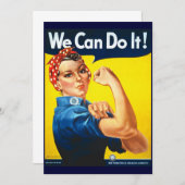 我々はそれを行うことができる招待状 招待状 (正面/裏面)