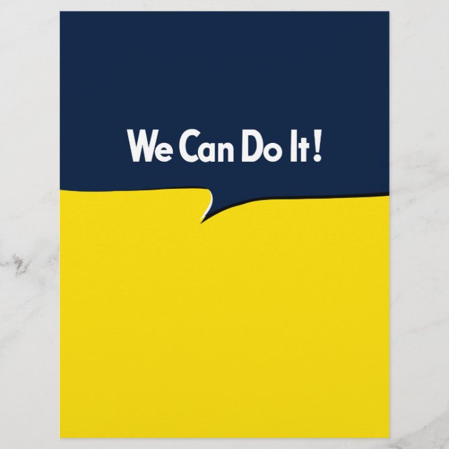 我々はそれを行うことができる (正面)