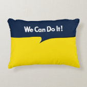 我々はそれを行うことができる アクセントクッション (正面)