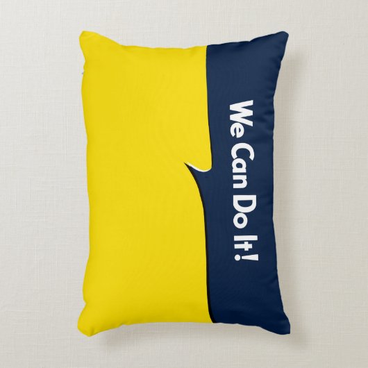 我々はそれを行うことができる アクセントクッション (正面(垂直))