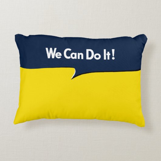 我々はそれを行うことができる アクセントクッション (裏面)