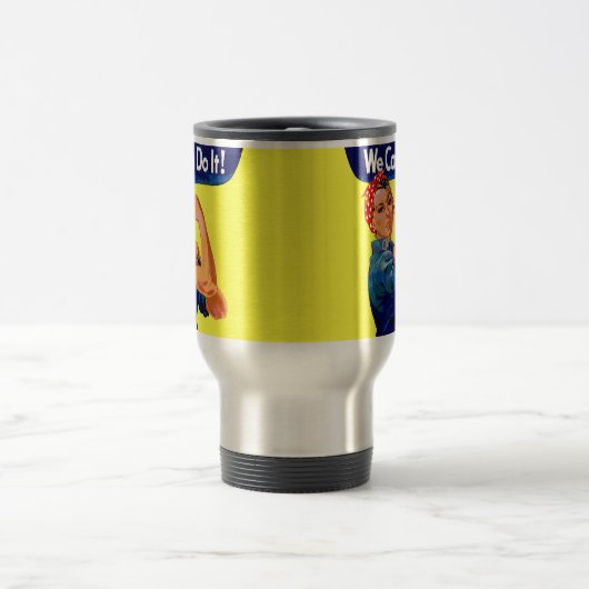 我々はそれを行うことができる – アーやる気を起こさせるト トラベルマグ (中央)