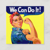 我々はそれを行うことができる エンクロージャーカード (正面)