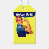 我々はそれを行うことができる ギフトタグ (正面)