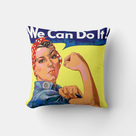 我々はそれを行うことができる クッション (正面)