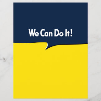 我々はそれを行うことができる チラシ