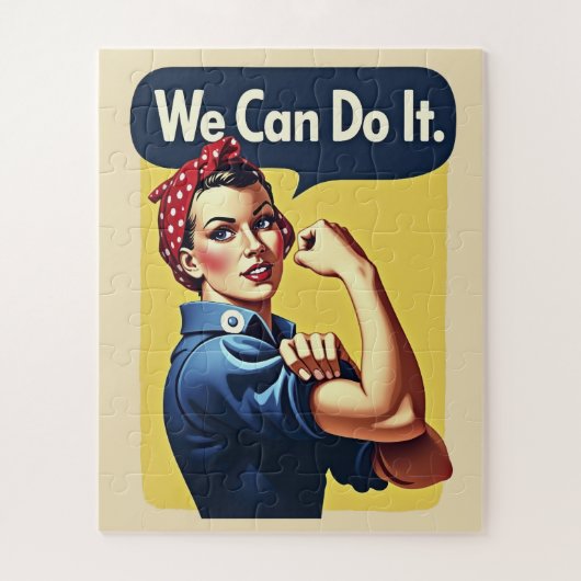 我々はそれを行うことができる | フェミニズム ジグソーパズル (縦)