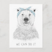 我々はそれを行うことができる ポストカード (正面)