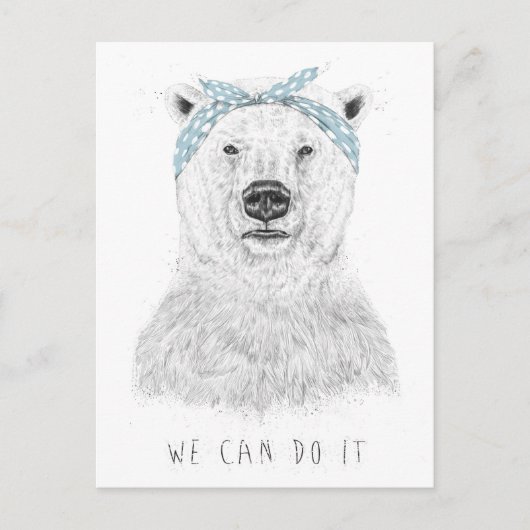 我々はそれを行うことができる ポストカード (正面)