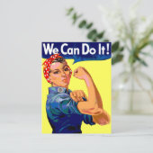 我々はそれを行うことができる ポストカード (スタンド正面)