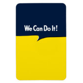 我々はそれを行うことができる マグネット (縦)