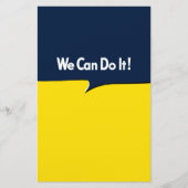 我々はそれを行うことができる 便箋 (正面)