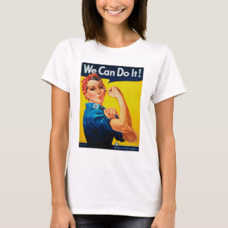 我々はそれを行うことができる Tシャツ