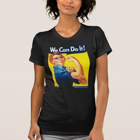 我々はそれを行うことができる Tシャツ (正面)