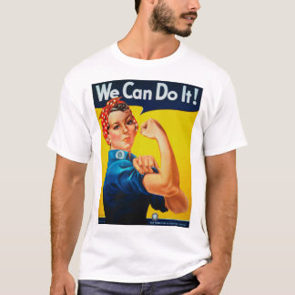 我々はそれを行うことができる Tシャツ