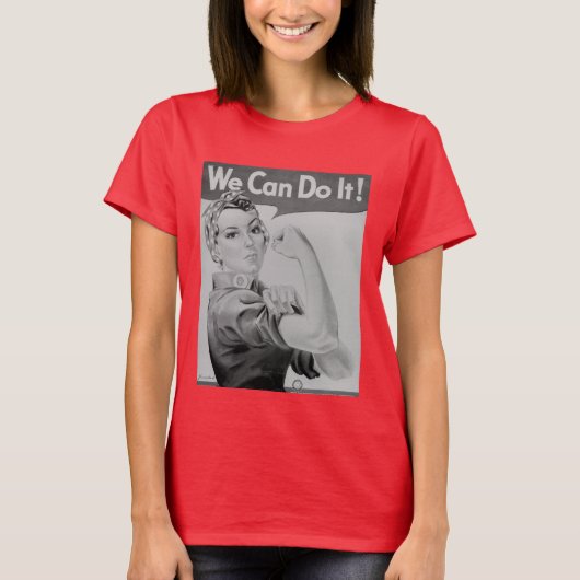 我々はそれを行うことができる Tシャツ (正面)