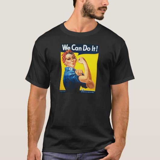 我々はそれを行うことができる Tシャツ (正面)