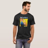 我々はそれを行うことができる Tシャツ (正面フル)