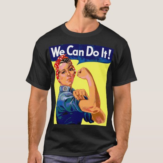 我々はそれを行うことができる Tシャツ (正面)