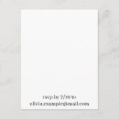 我々はそれを行う – 牧草地キスをするでカップル エンクロージャーカード (裏面)