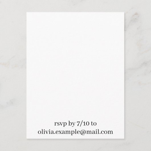 我々はそれを行う – 牧草地キスをするでカップル エンクロージャーカード (裏面)