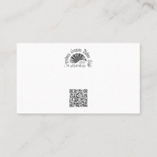 我々はそれを行う – 牧草地キスをするでカップル プレイスカード (裏面)