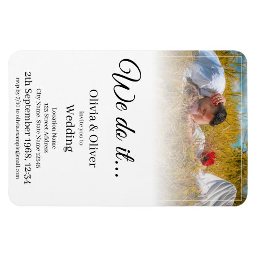 我々はそれを行う – 牧草地キスをするでカップル マグネット (横)