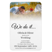 我々はそれを行う – 牧草地キスをするでカップル マグネット (縦)