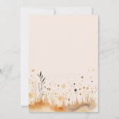 我々はほとんど夢のような赤ちゃんシャワー招待状を待つ 招待状 (裏面)