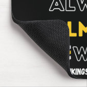 我々はほとんど常にほぼ勝つバイキングサッカー選手 マウスパッド (コーナー)