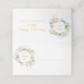 我々はまだフローラ記念日の誓いを更新する プレイスカード (外部開封)