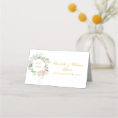 我々はまだフローラ記念日の誓いを更新する プレイスカード (裏面)