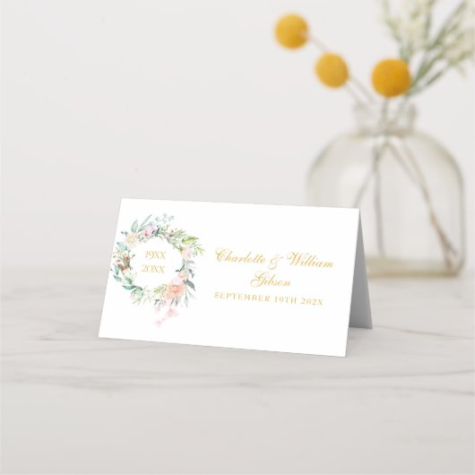 我々はまだフローラ記念日の誓いを更新する プレイスカード