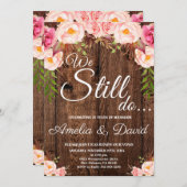 我々はまだ招待、誓い更新 招待状 (正面/裏面)