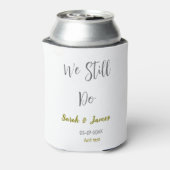 我々はまだ結婚の記念日のグシンプルレイ金ゴールド 缶クーラー (缶裏面)