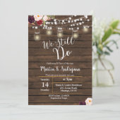 我々はまだ結婚の記念日の招待状を行う 招待状 (スタンド正面)