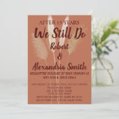 我々はまだ結婚の記念日の更新を行う 招待状 (スタンド正面)