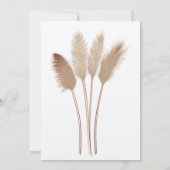 我々はまだ結婚の記念日の更新を行う 招待状 (裏面)