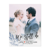 我々はまだ結婚延期された写真