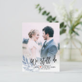 我々はまだ結婚延期された写真 案内ポストカード (スタンド正面)