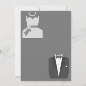 我々はまだ結婚記念日の更新を行う 招待状 (裏面)