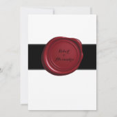 我々はまだ行う | の結婚記念日の更新 招待状 (裏面)