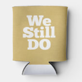 我々はまだ行う – カスタムアニバーサリーフゴールデン 缶クーラー (正面)