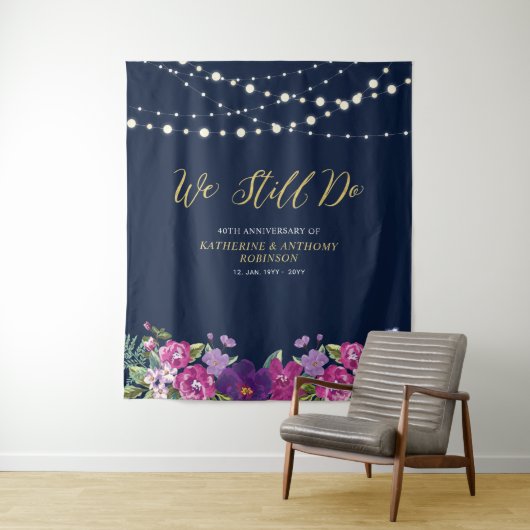 我々はまだ行う |ストリングラ結婚イツの記念日Ta タペストリー (インサイチュ)