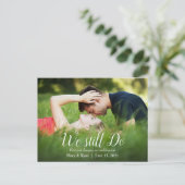 我々はまだ行う | 延期さ結婚れた白書 ポストカード (スタンド正面)