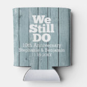 我々はまだ行う – 木カスタムの記念日の素朴恩恵 缶クーラー (裏面)