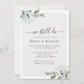 我々はまだ50thの更新を誓結婚う 招待状 (正面)