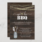 我々はまだBBQアニバーサリーパーティの招待状 招待状 (正面/裏面)