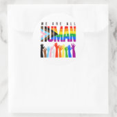 我々はみな人間だ ラウンドシール (バッグ)